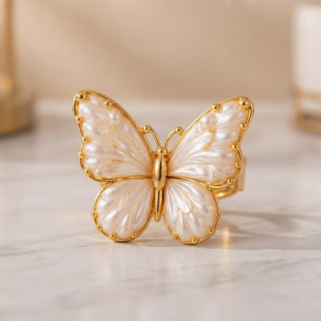 Gold Pearl Decorative Curtain Clip Tieback