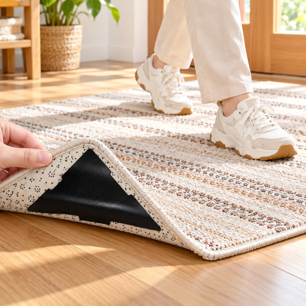 Anti-Slip Rug Corner Gripper Pads